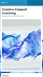 Mobile Screenshot of creativecatapultcoach.com